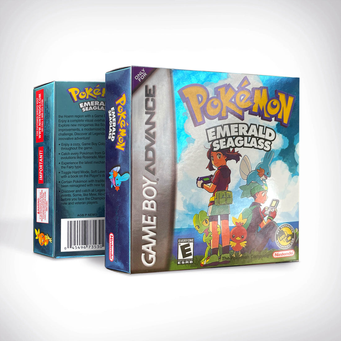 Pokemon emerald seaglass RTC - Gameboy Advance GBA