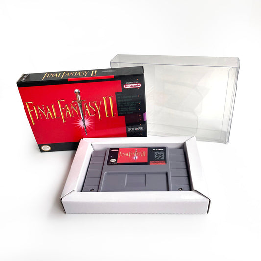 Final Fantasy II SNES Cartridge with Box | Super Nintendo RPG