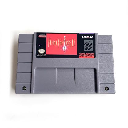 Final Fantasy II SNES Cartridge with Box | Super Nintendo RPG