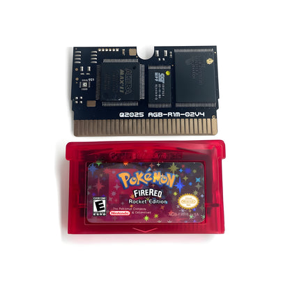 Pokémon FireRed Rocket Edition – 1M Flash Cart for GBA