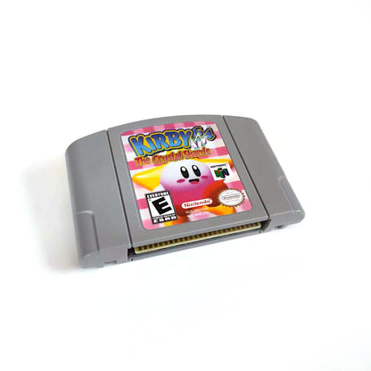 Kirby 64 The Crystal Shards Nintendo 64 cartridge front view