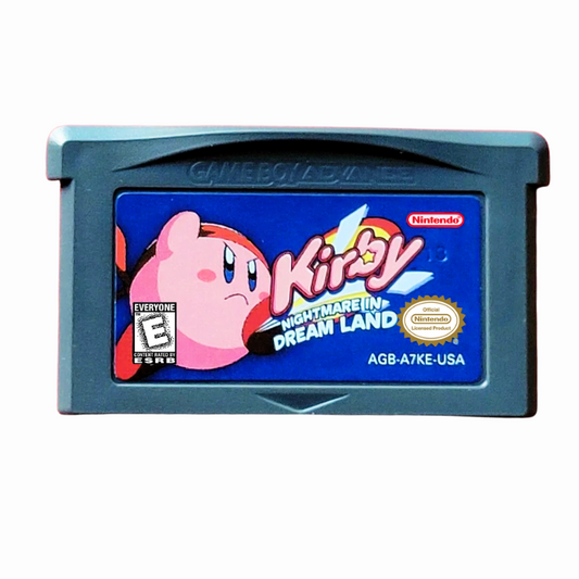 Kirby: Nightmare in Dream Land - Gameboy Advance GBA