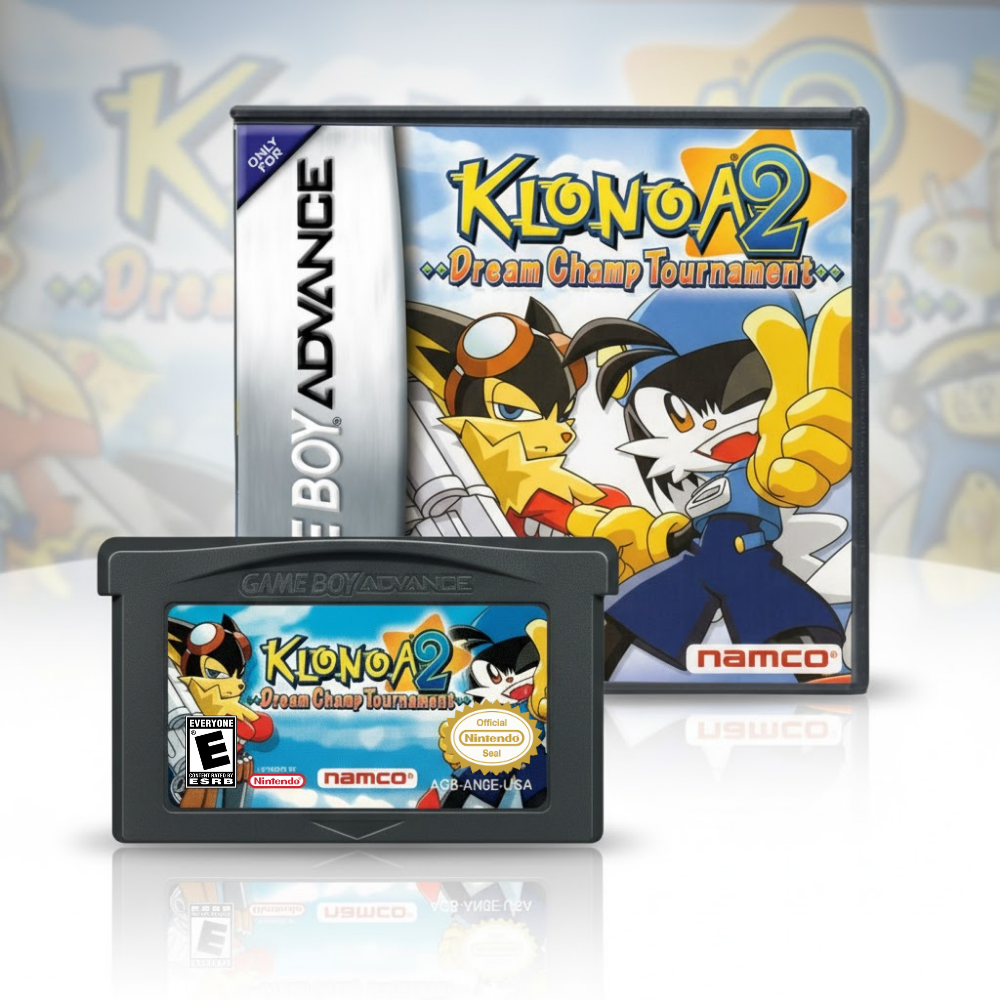 Klonoa 2: Dream Champ Tournament - Gameboy Advance GBA