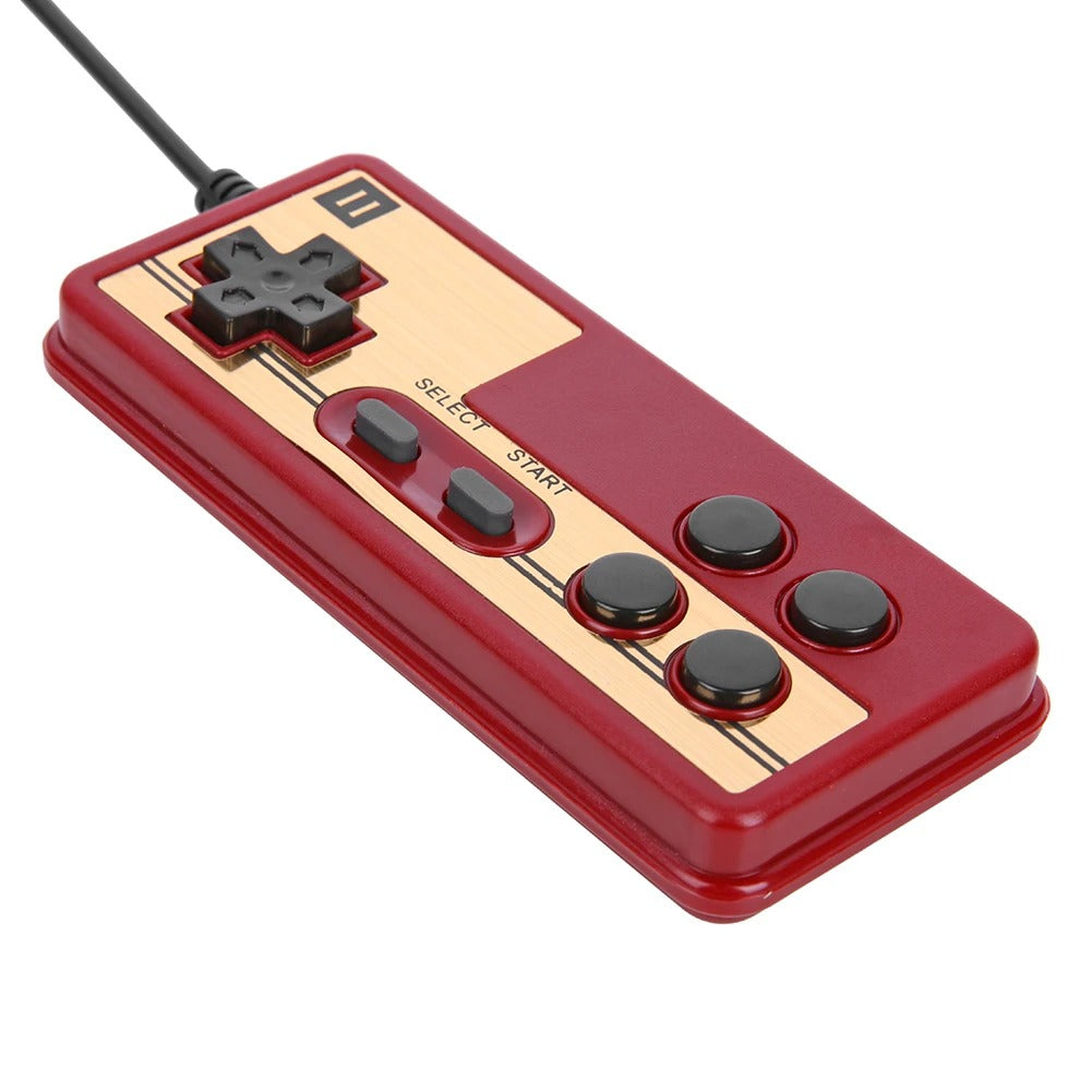 Mando con cable de 9 pines para NES, Coolbaby, Subor y consolas compatibles