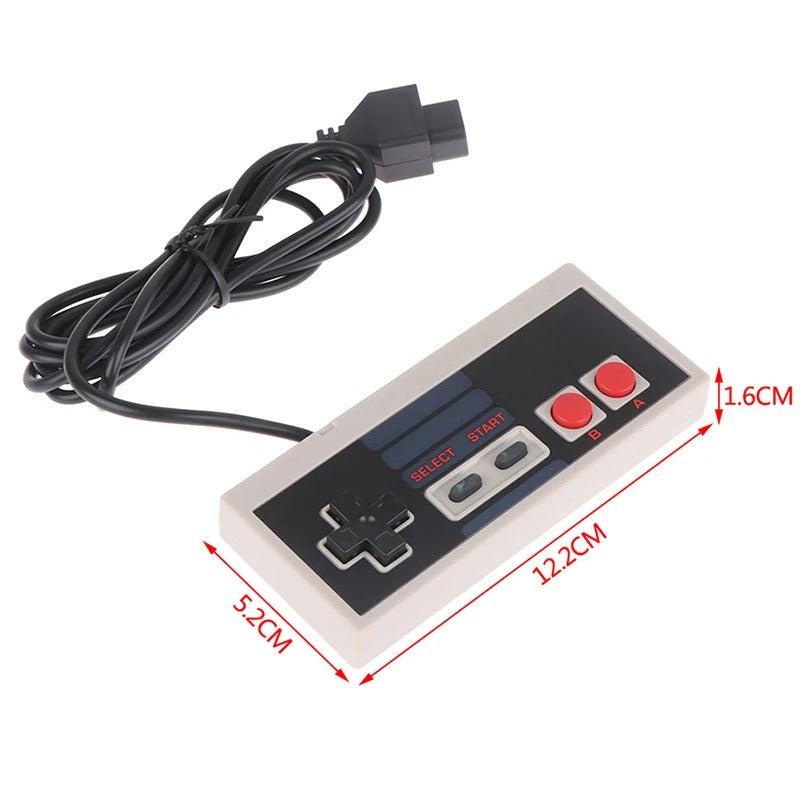 7-poliges NES-Gamepad – kabelgebundener Joystick, kompatibel mit der NES FC-Konsole