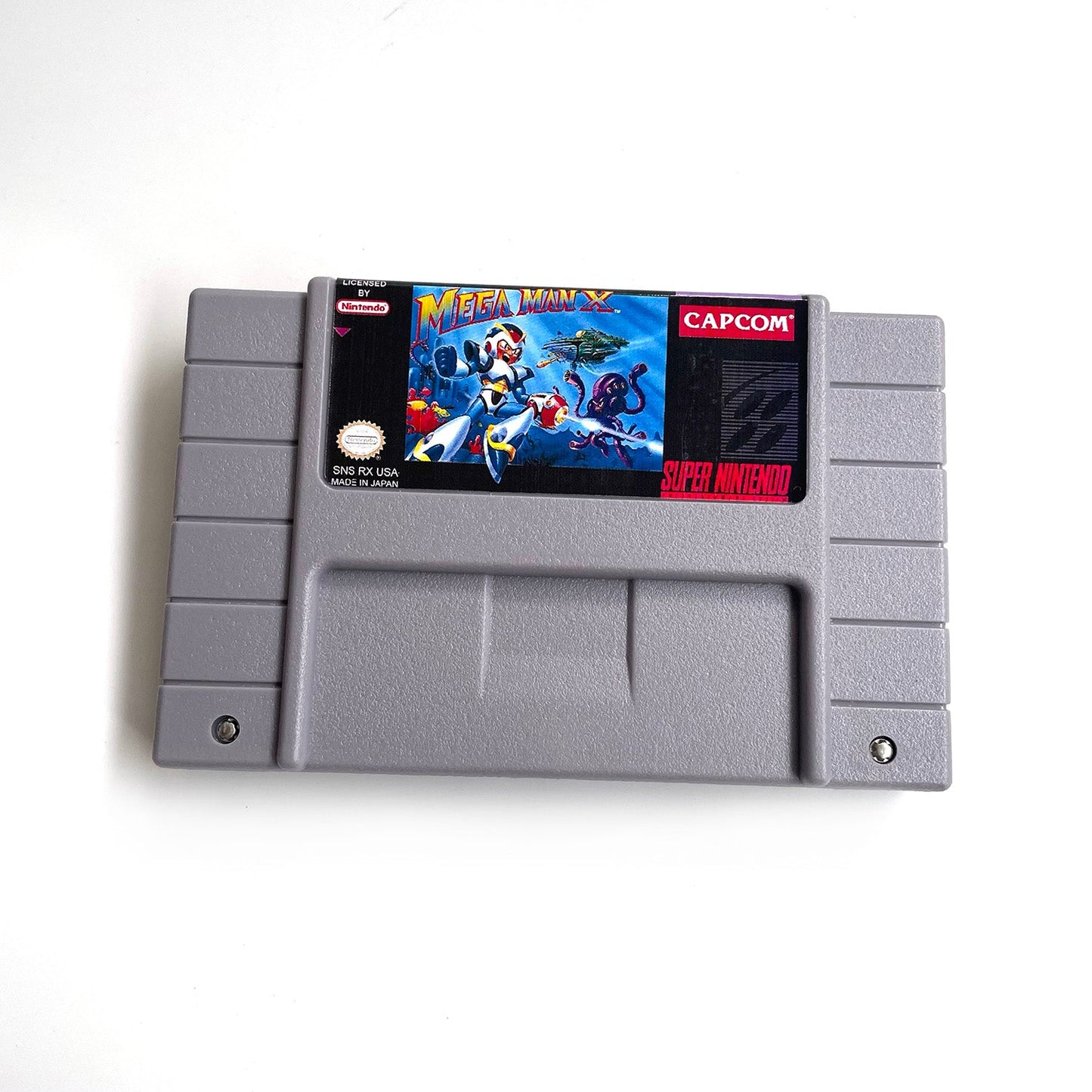 Mega Man X SNES Cartridge with Box | Super Nintendo