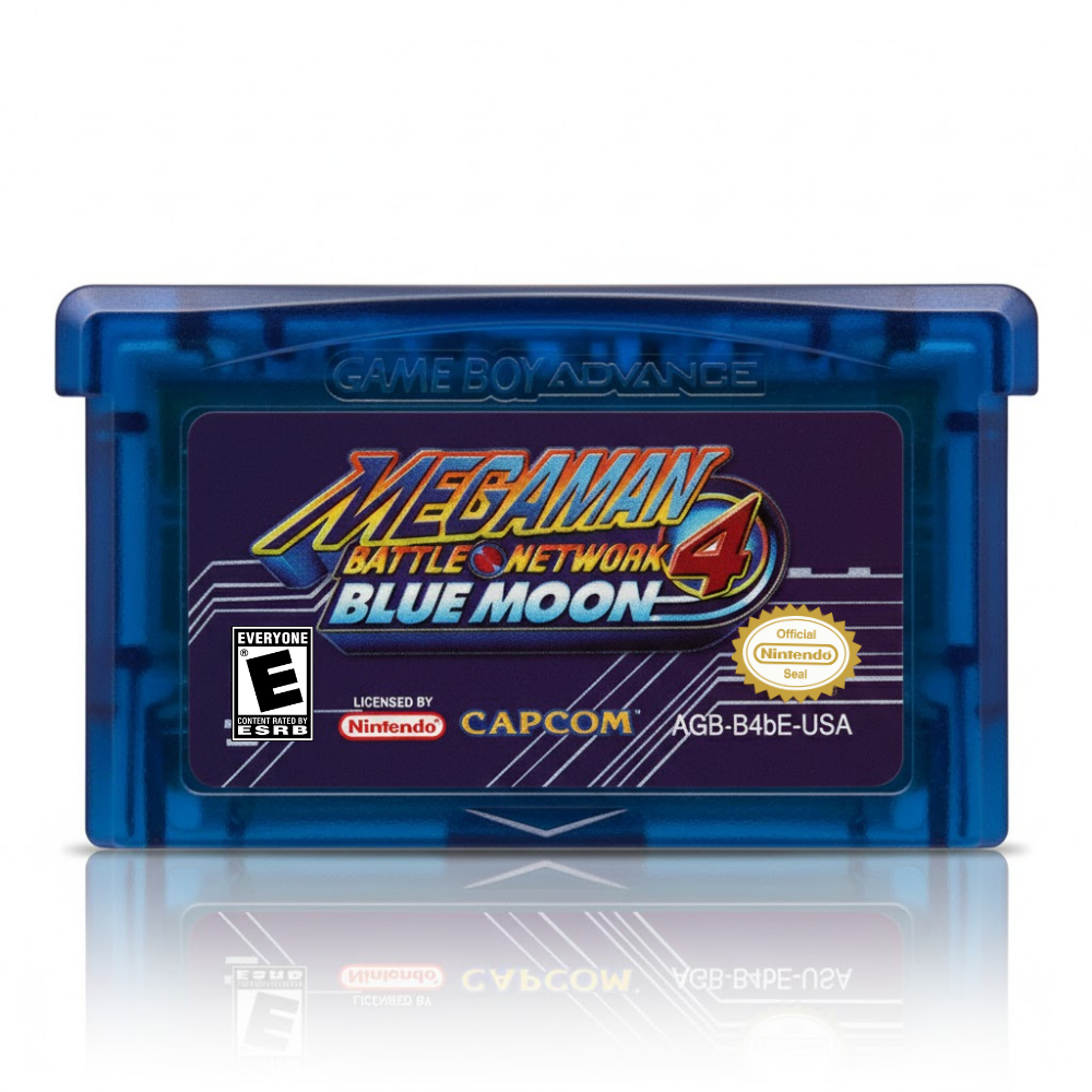 MegaMan Battle Network 4: Blue Moon - Gameboy Advance GBA