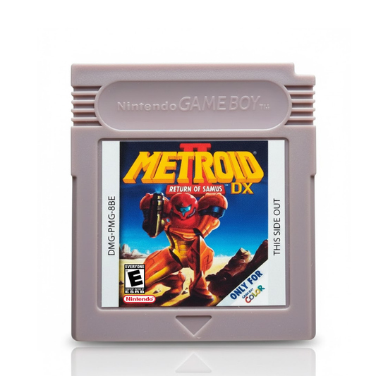 Metroid II: Return of Samus DX - Gameboy Color GBC