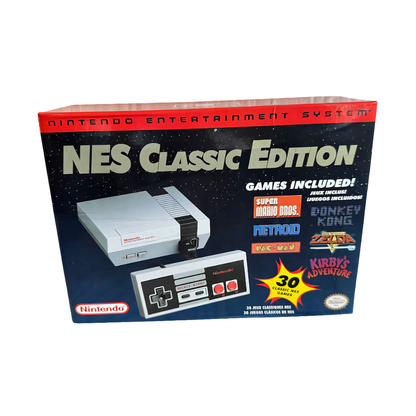Nintendo Entertainment System Classic Edition - 30 Built In Games