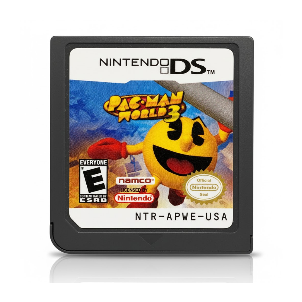 Ds Pacman Model Pac-Man World 3 NDS Game Cartridge – Gear Shift Galore