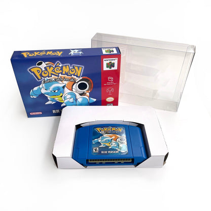 Pokémon Blue Version N64 Cartridge with Box