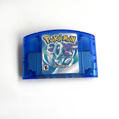 Pokémon Crystal Version N64 with Box