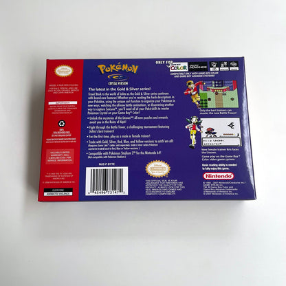 Pokémon Crystal Version N64 with Box
