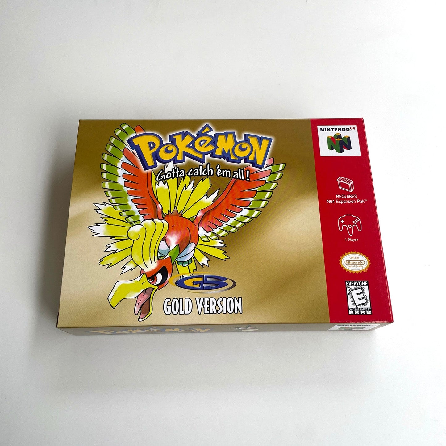 Pokémon Gold Version N64 – Nintendo 64 Cartridge with Box