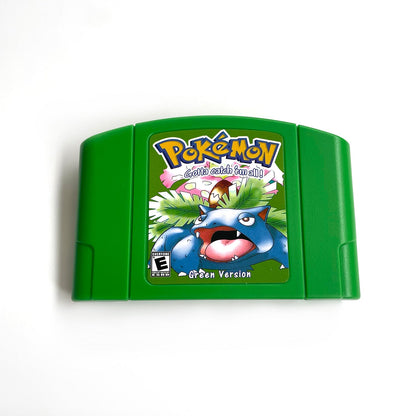 Pokémon Green Version N64 with Box