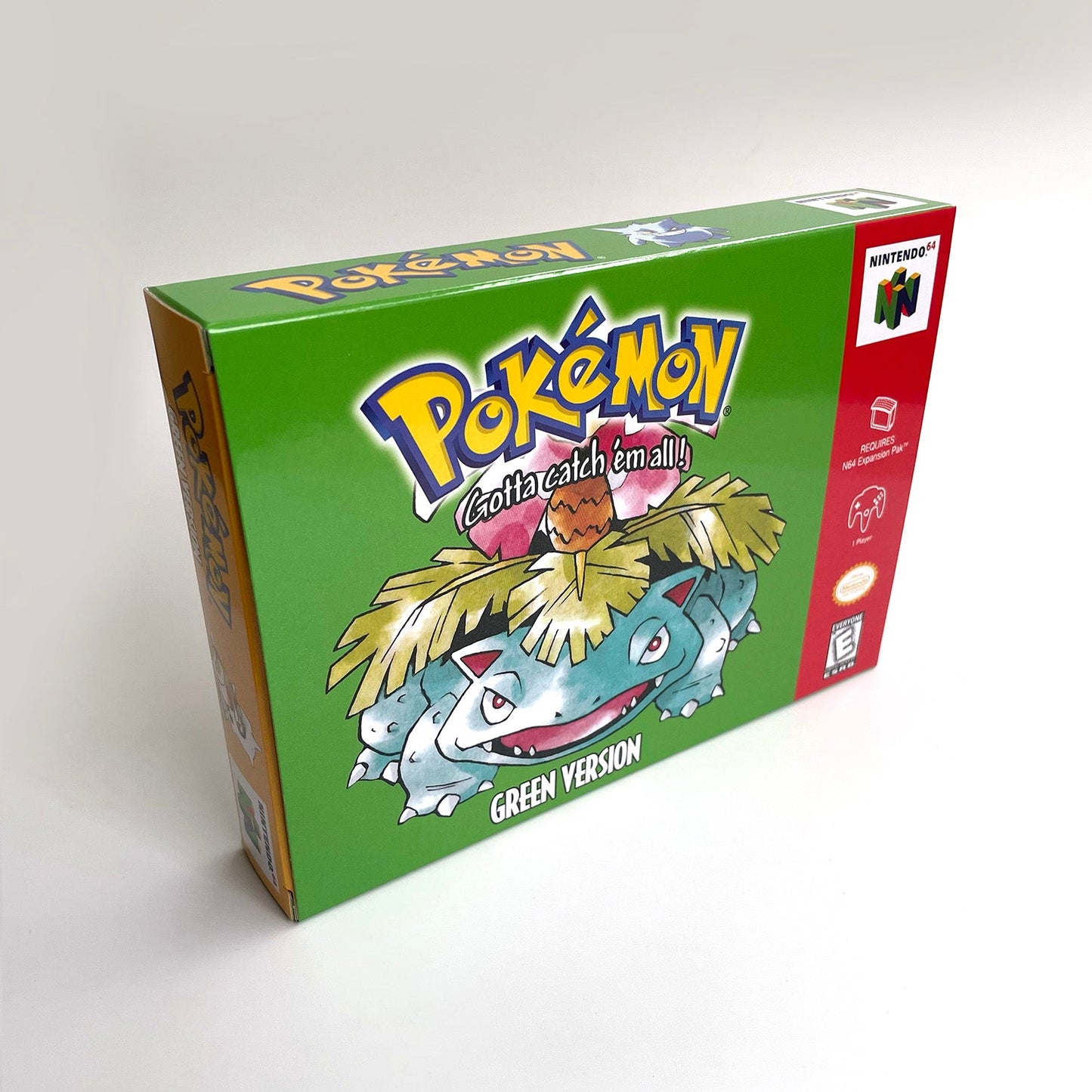 Pokémon Green Version N64 with Box