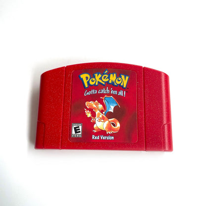 Pokémon Red Version N64 – Nintendo 64 Cartridge with Box