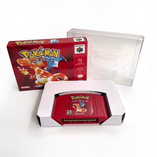Pokémon Red Version N64 – Nintendo 64 Cartridge with Box
