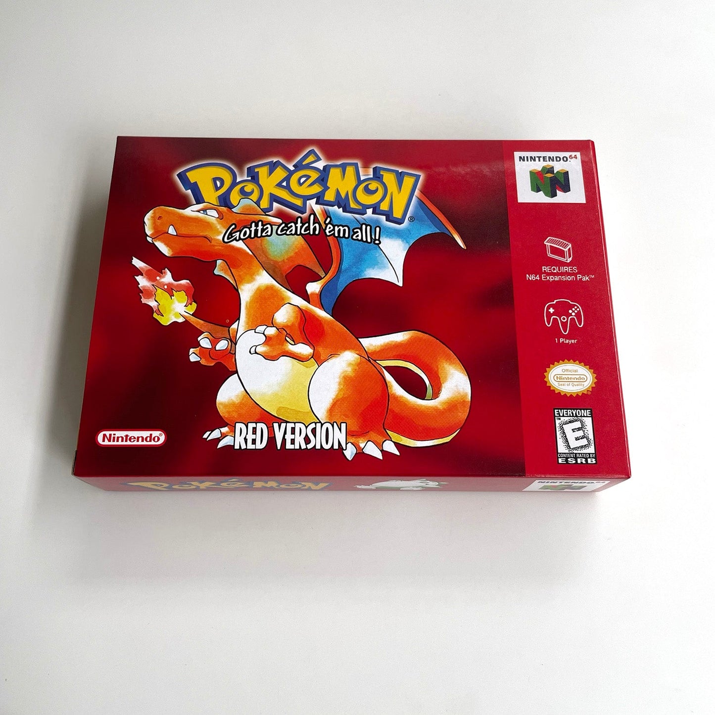 Pokémon Red Version N64 – Nintendo 64 Cartridge with Box