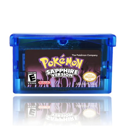 Pokemon Series GBA Game Card Boxed US English Version