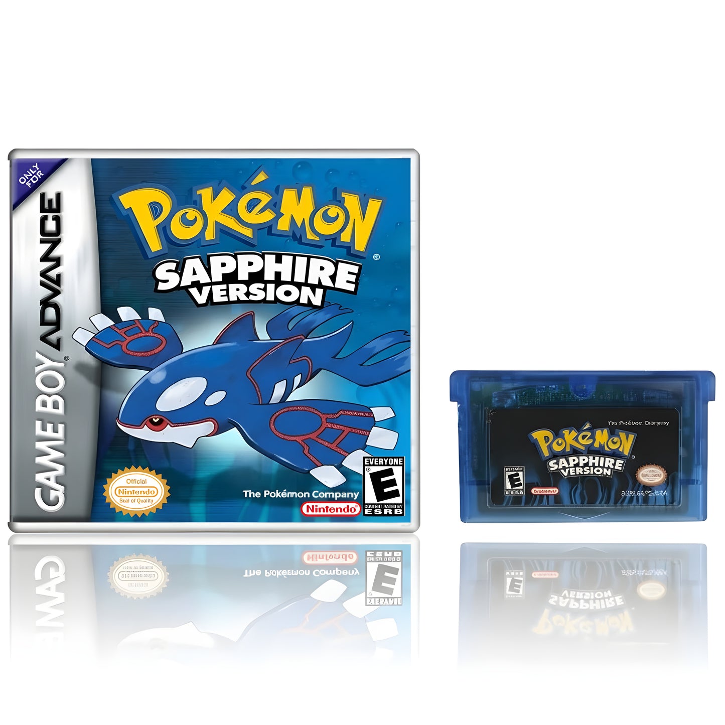 Pokemon Series GBA Game Card Boxed US English Version