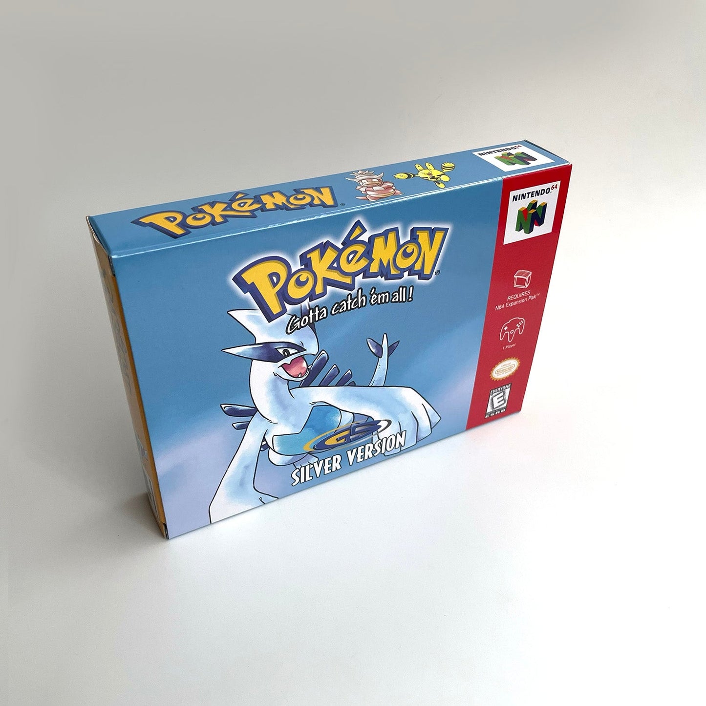 Pokémon Silver Version N64 – Nintendo 64 Cartridge with Box