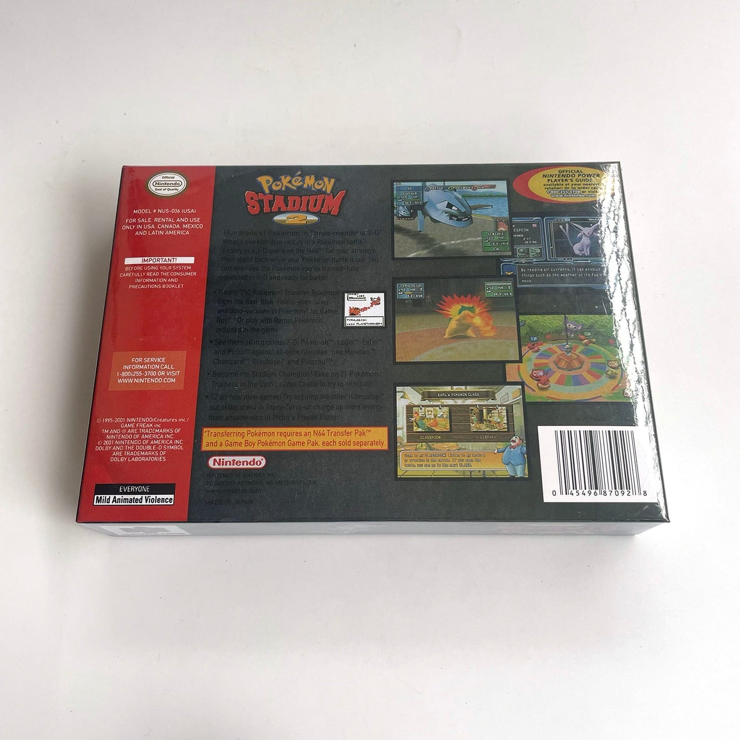 Pokémon Stadium 2 N64 – Nintendo 64 Cartridge with Box