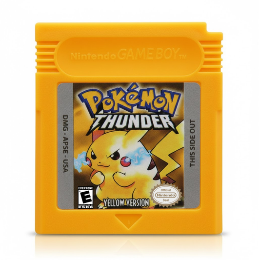 Pokemon Thunder Yellow Version - Gameboy Color GBC
