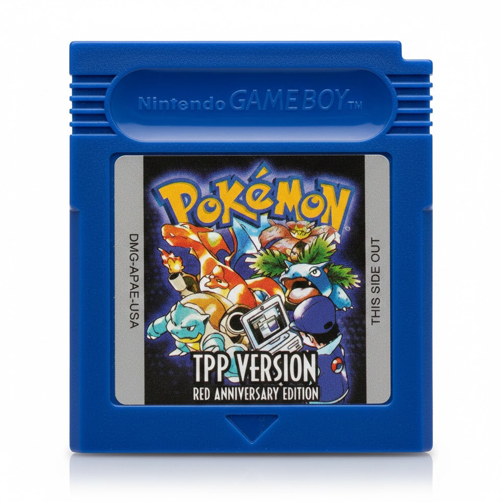 Pokemon TPP Version Red Anniversary Edition - Gameboy Color GBC