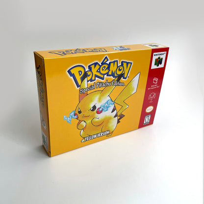 Pokémon Yellow Version N64 – Nintendo 64 Cartridge with Box