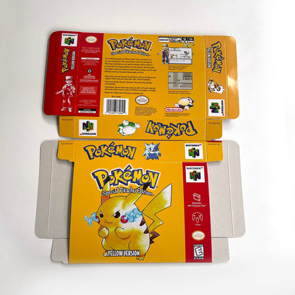 Pokémon Yellow Version N64 – Nintendo 64 Cartridge with Box