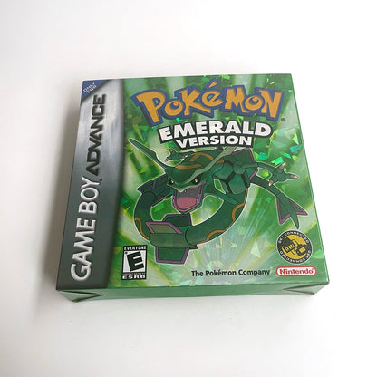 Pokémon Emerald Version RTC Complete Set - Gameboy Advance GBA