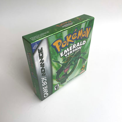 Pokémon Emerald Version RTC Complete Set - Gameboy Advance GBA