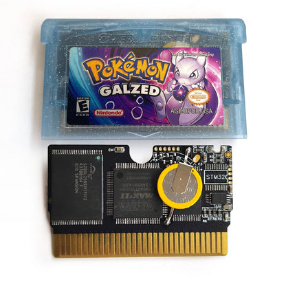 Pokémon Galzed RTC with Box - Gameboy Advance GBA
