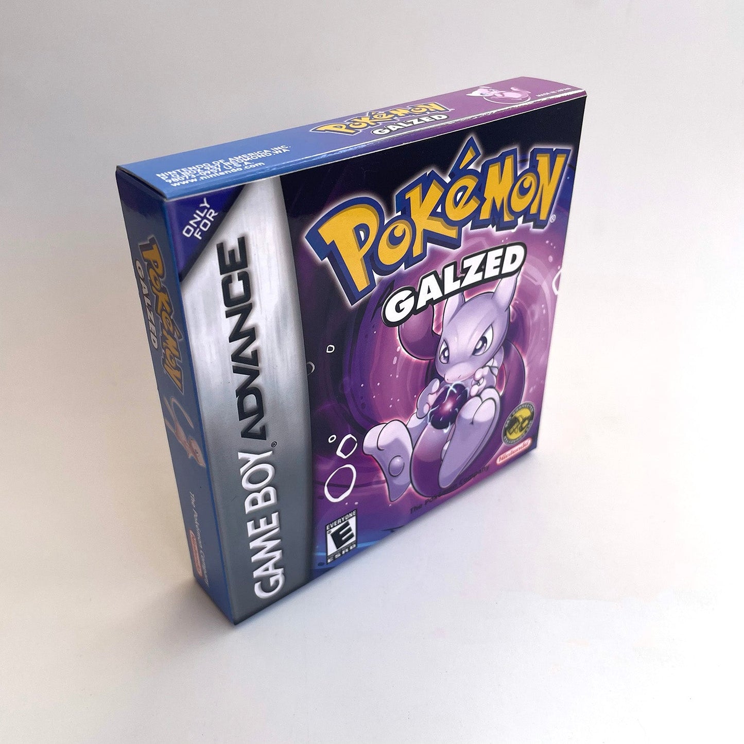 Pokémon Galzed RTC with Box - Gameboy Advance GBA