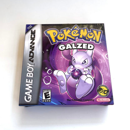 Pokémon Galzed RTC with Box - Gameboy Advance GBA