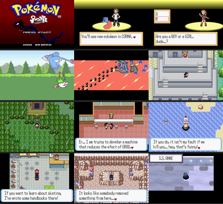 Pokémon Cuarzo - Gameboy Advance GBA