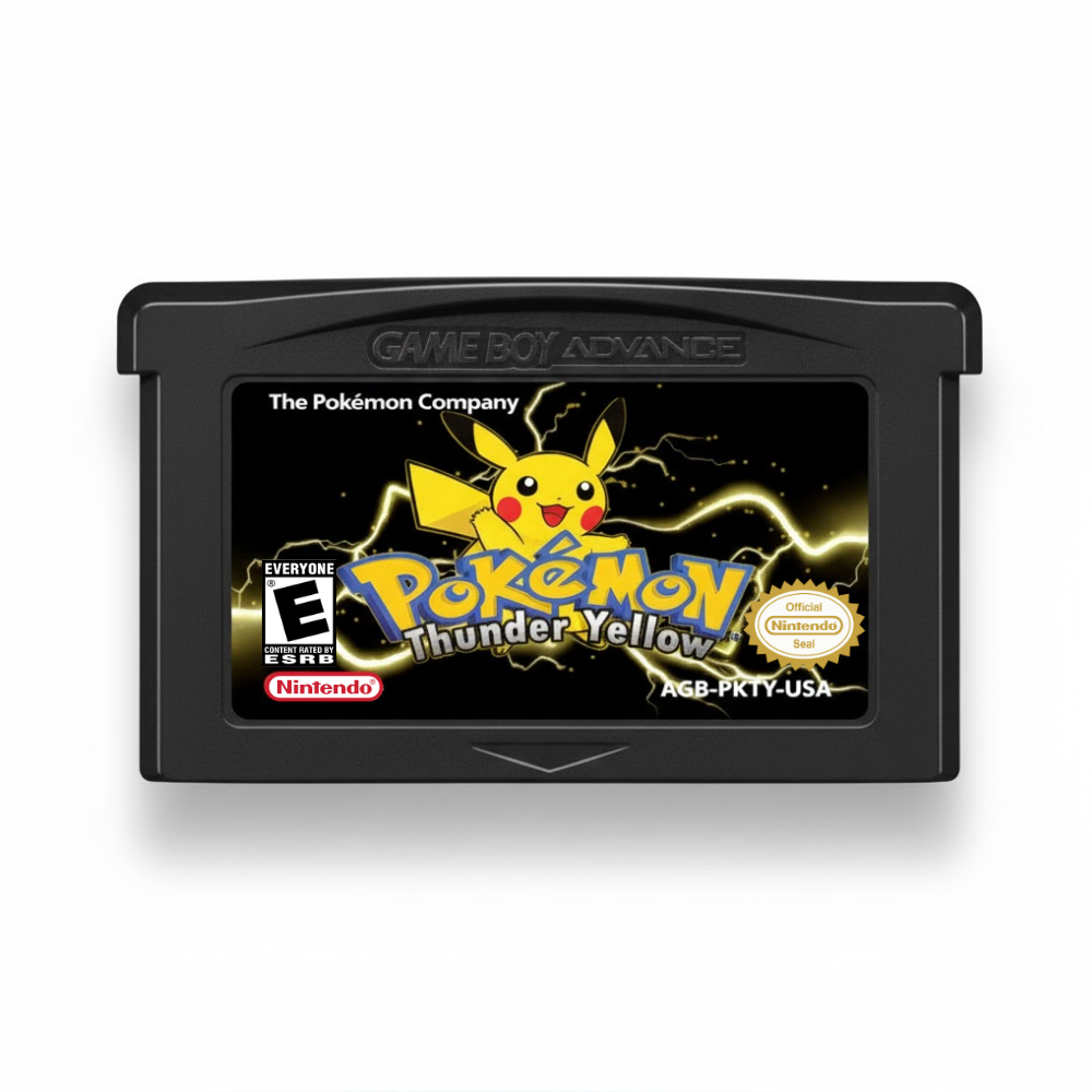 Pokémon Thunder Yellow - Gameboy Advance GBA