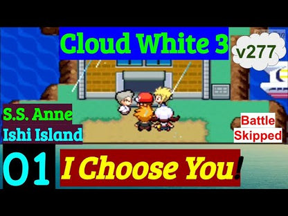 Pokemon Cloud White 3 - Gameboy Advance GBA