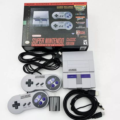 Super Nintendo Entertainment System Classic Edition built in 21 Games - Authentic Console