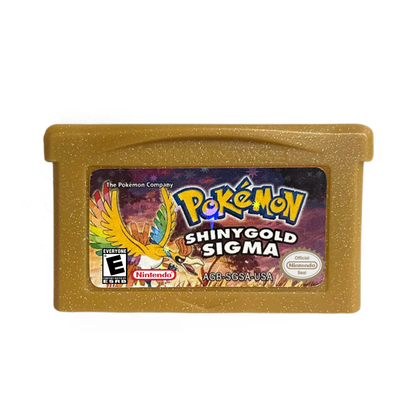 Pokemon Shiny Gold Sigma USA 1M - Gameboy Advance GBA