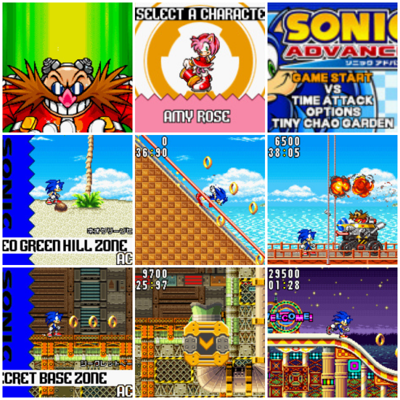 Sonic Advance - Gameboy Advance GBA