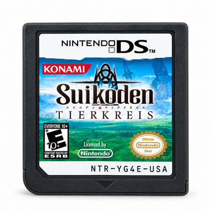 Suikoden Tierkreis Nintendo DS Cartridge – USA English