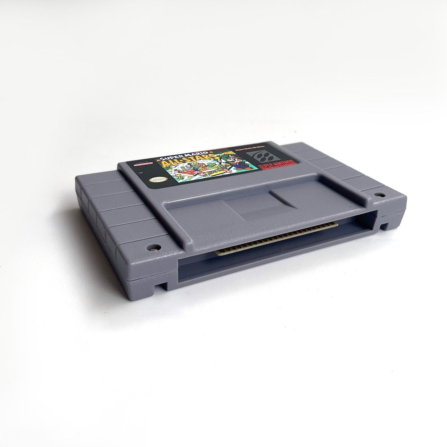 Super Mario All-Stars SNES Cartridge with Box | Super Nintendo 4-in-1 Collection