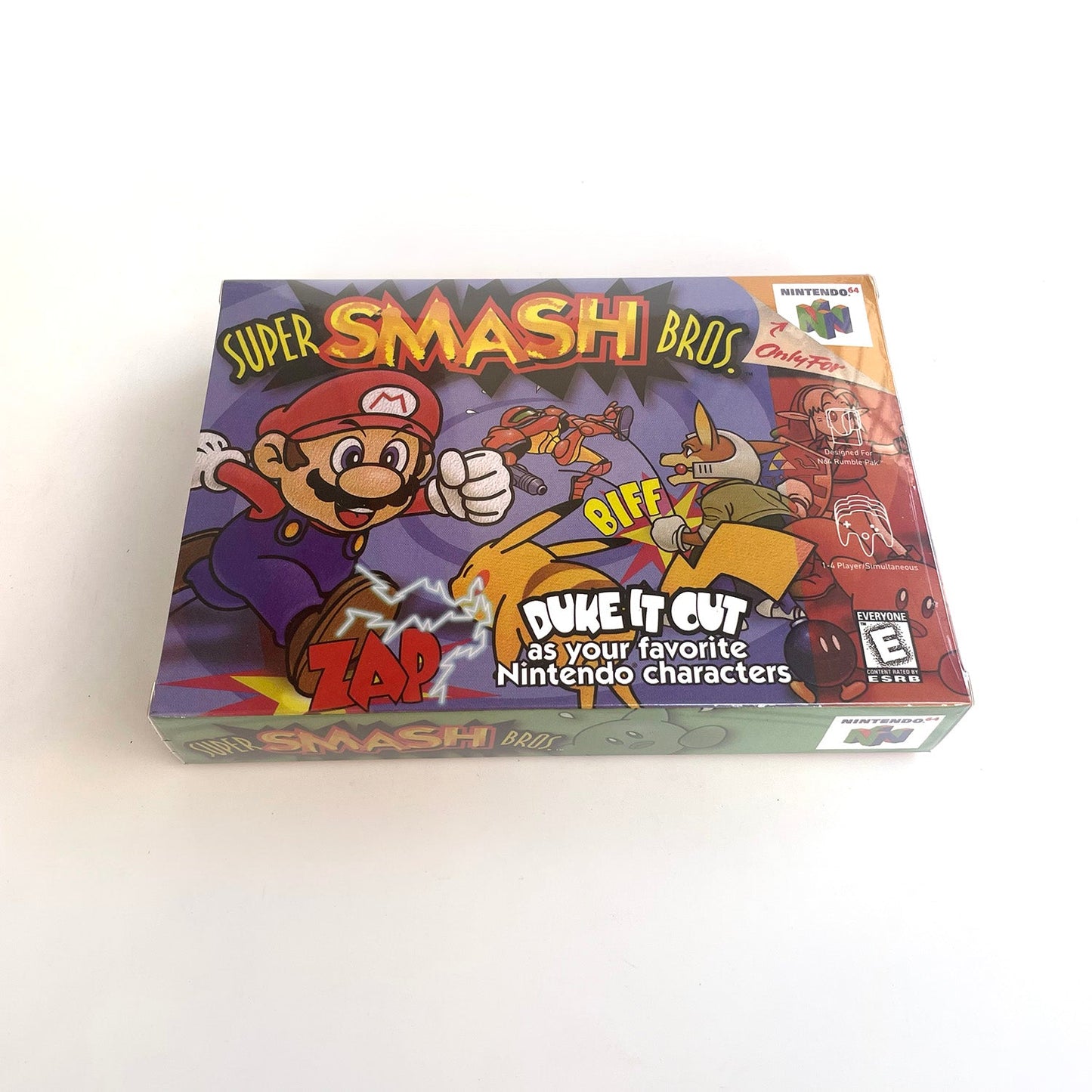 Super Smash Bros N64  – Nintendo 64 Cartridge with Box