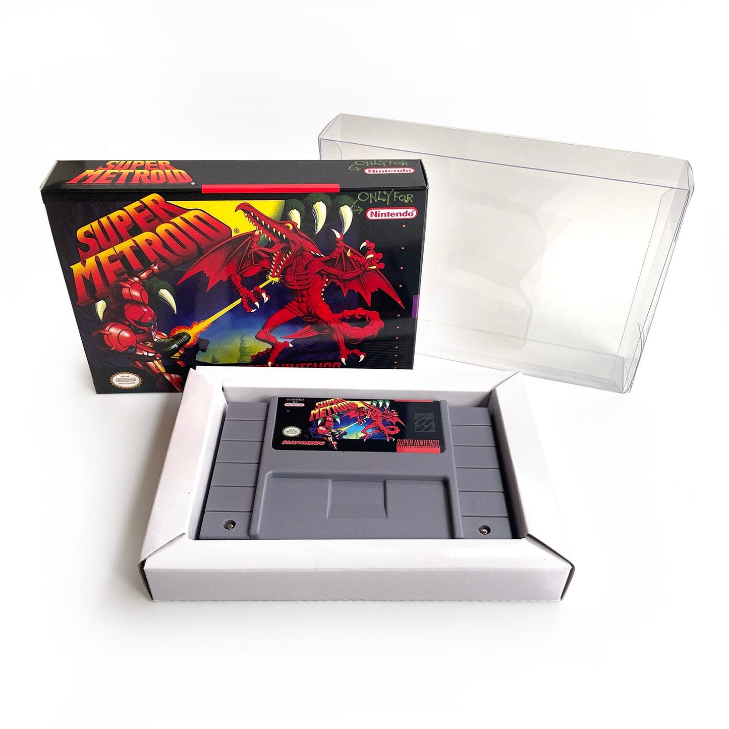Super Metroid SNES Cartridge with Box | Super Nintendo