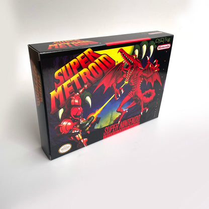 Super Metroid SNES Cartridge with Box | Super Nintendo