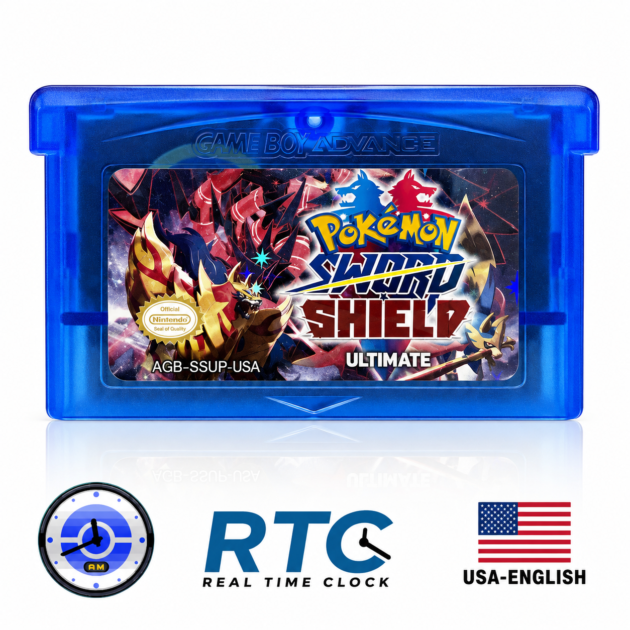 Pokémon Sword & Shield Ultimate RTC- Gameboy Advance GBA
