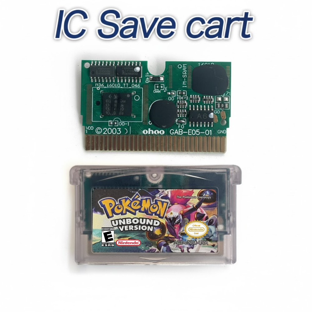 Pokémon Unbound Version – IC/RTC GBA